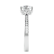 Classic 60 Pointer Round Lab Diamond Ring