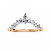 Arresting Braided Silhouette Ladies Ring (LR14008)