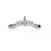 Arresting Braided Silhouette Ladies Ring (LR14008)