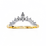 Arresting Braided Silhouette Ladies Ring (LR14008)