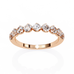Luminous Micro-Pavé Affection Ladies Ring (LR14010)