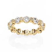 Hypnotic Infinity Smoke Ladies Ring (LR14023)