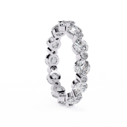 Hypnotic Infinity Smoke Ladies Ring (LR14023)