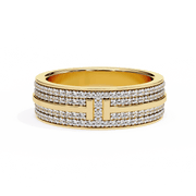 Luminous Bezel Shape Ladies Ring (LR14024)