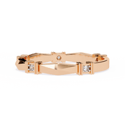 Glistening Twisted Specter Ladies Ring (LR14030)