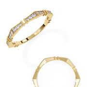 Beautiful Shared-Prong Mind Ladies Ring (LR14034)