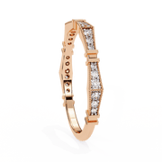 Beautiful Shared-Prong Mind Ladies Ring (LR14034)