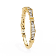 Beautiful Shared-Prong Mind Ladies Ring (LR14034)