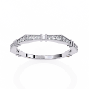 Beautiful Shared-Prong Mind Ladies Ring (LR14034)