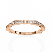 Beautiful Shared-Prong Mind Ladies Ring (LR14034)