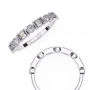 Shimmering Branch Orbit Ladies Ring (LR14036)