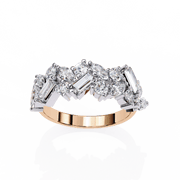 Luminous Feather Ash Ladies Ring (LR14040)