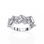 Luminous Feather Ash Ladies Ring (LR14040)