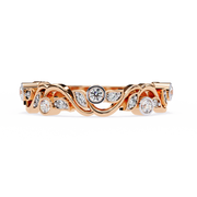 Breathtaking Flush Echo Ladies Ring (LR14042)