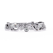 Breathtaking Flush Echo Ladies Ring (LR14042)