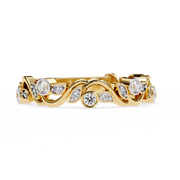 Breathtaking Flush Echo Ladies Ring (LR14042)