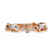 Breathtaking Flush Echo Ladies Ring (LR14042)