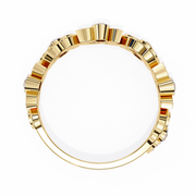 Breathtaking Flush Echo Ladies Ring (LR14042)