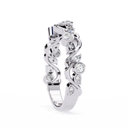 Breathtaking Flush Echo Ladies Ring (LR14042)