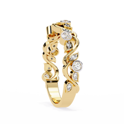 Breathtaking Flush Echo Ladies Ring (LR14042)
