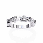 Breathtaking Flush Echo Ladies Ring (LR14042)