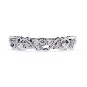 Breathtaking Flush Echo Ladies Ring (LR14042)