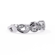 Stellar Moon Muscle Ladies Ring (LR14047)