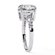 Celestial V-Prong Heart Ladies Ring (LR14051)