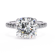 Celestial V-Prong Heart Ladies Ring (LR14051)