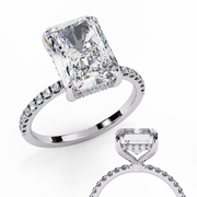 Grand U-Prong Shade Ladies Ring (LR14052)