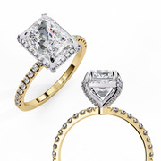 Resplendent Basket Romance Ladies Ring (LR14053)
