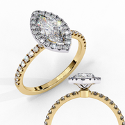 Shimmering Unicorn Skeleton Ladies Ring (LR14055)