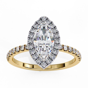 Shimmering Unicorn Skeleton Ladies Ring (LR14055)
