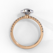 Shimmering Unicorn Skeleton Ladies Ring (LR14055)