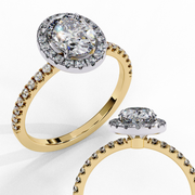 Astral Bezel Shape Ladies Ring (LR14056)