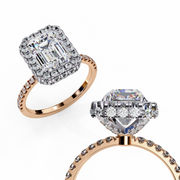 Majestic Basket Memory Ladies Ring (LR14060)