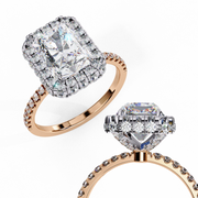 Effervescent Heart Fire Ladies Ring (LR14061)