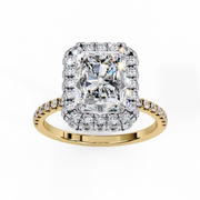 Effervescent Heart Fire Ladies Ring (LR14061)