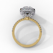 Effervescent Heart Fire Ladies Ring (LR14061)