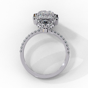 Effervescent Heart Fire Ladies Ring (LR14061)