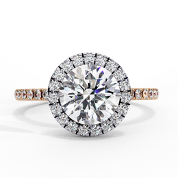 Incandescent Tree Blood Ladies Ring (LR14062)