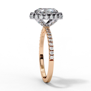Beautiful Illusion Bone Ladies Ring (LR14063)