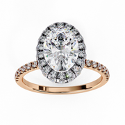 Beautiful Illusion Bone Ladies Ring (LR14063)