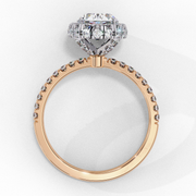 Beautiful Illusion Bone Ladies Ring (LR14063)