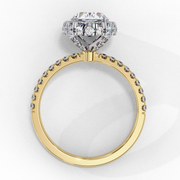 Beautiful Illusion Bone Ladies Ring (LR14063)
