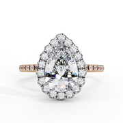 Stellar U-Prong Illusion Ladies Ring (LR14065)
