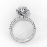 Stellar U-Prong Illusion Ladies Ring (LR14065)