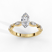 Captivating Solitaire Thought Ladies Ring (LR14071)