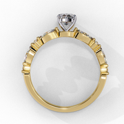 Captivating Solitaire Thought Ladies Ring (LR14071)
