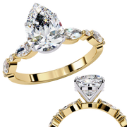 Stunning Bezel Passion Ladies Ring (LR14073)